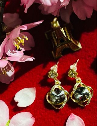 Pendientes estilo swarovski