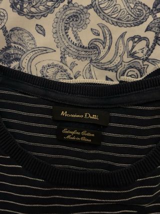 Camisa manga corta con rayas