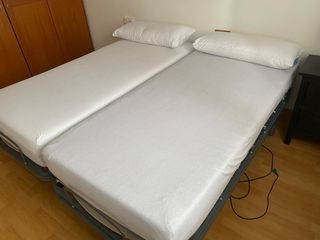 Camas articuladas eléctricas de 90 con mando