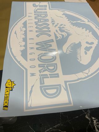 Pegatina “Jurassic world”