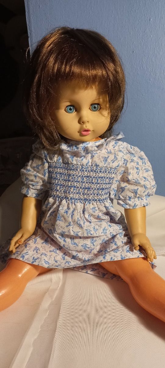 Bambola Ratti anni '60 h.56cm