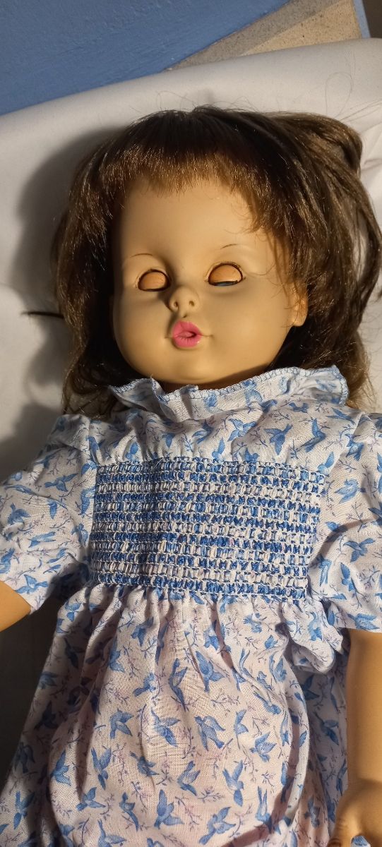 Bambola Ratti anni '60 h.56cm