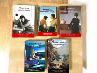 5 novelas Premio Planeta y finalistas