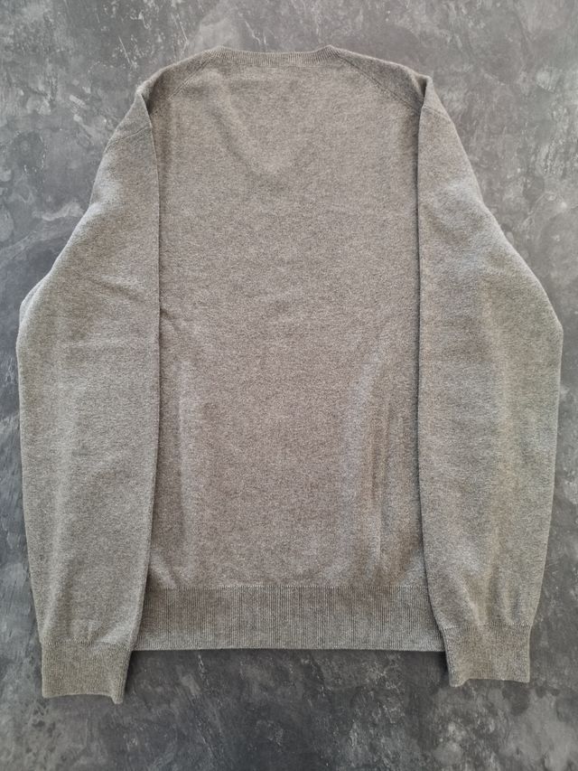 Sueter, Marca Ralph Lauren, Color Gris, Nuevo, S
