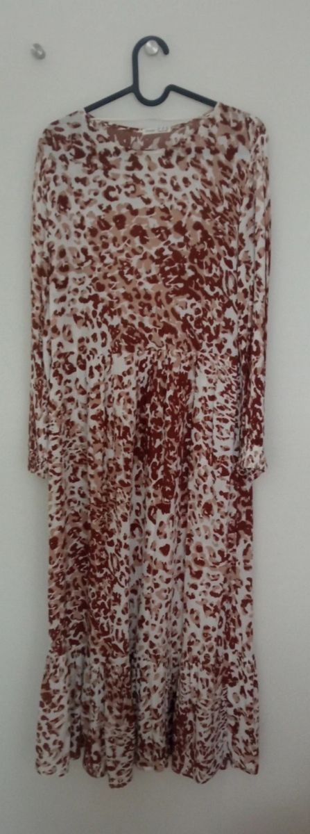 Vestido mujer animal print