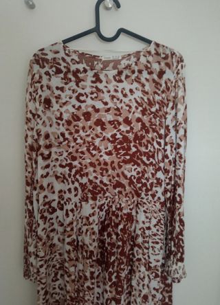 Vestido mujer animal print 