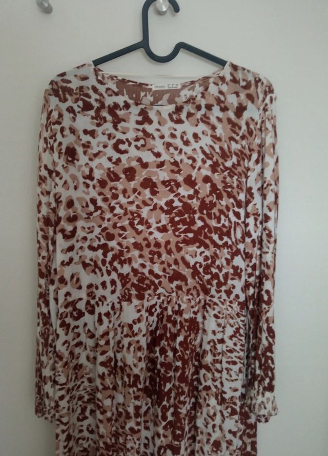 Vestido mujer animal print