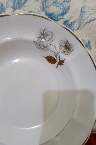 Plato antiguo decorativo