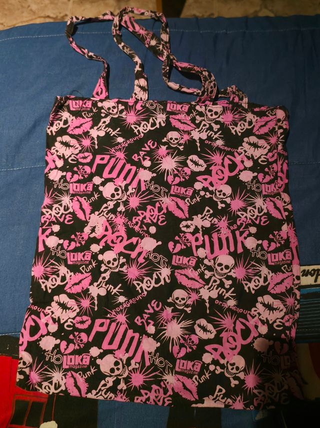 Bolsa de tela Punk Rock