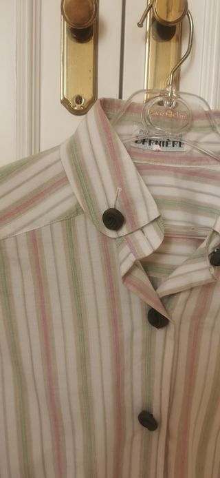 Camisa rayas vintage