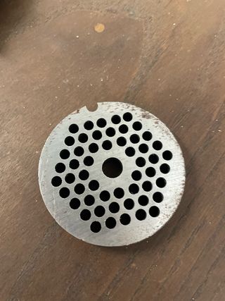 Moedor de carne placa discos lâmina. Maq 22.