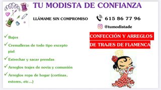Traje de flamenca 