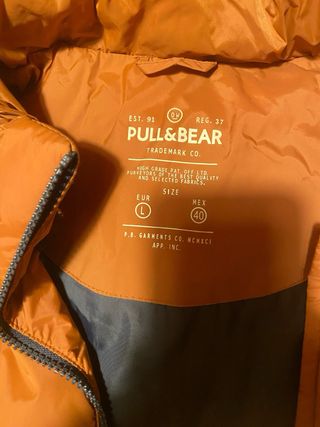 Chaleco entretiempo Pull and Bear nuevo