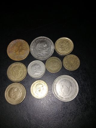 Oportunidad Lote 10 monedas de pesetas de colecció