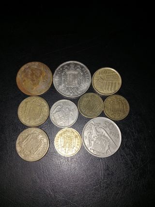 Oportunidad Lote 10 monedas de pesetas de colecció