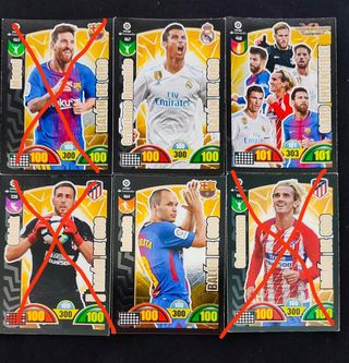Cartas de futbol Adrenalyn 2017-18