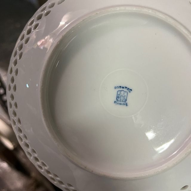 Platos calados antiguos juegos de 6 platos