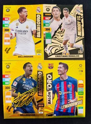 Cartas de fútbol Adrenalyn