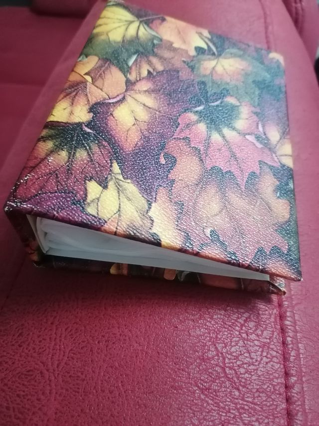 Álbum de fotos pequeño decoración otoño