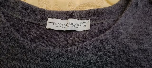 Maglioncino nero rinascimento