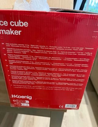 Maquina de hielo H Koenig