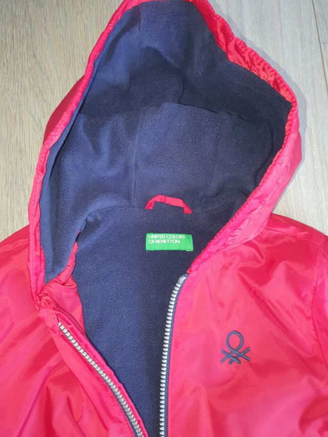 Chubasquero Beneton 6-7 años