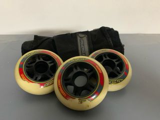 Patines en linea con ruedas de repuesto