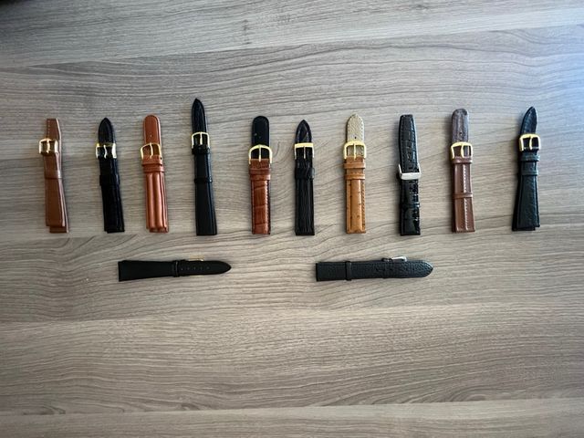 PACK CORREAS RELOJ PIEL