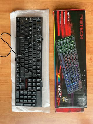 Teclado Pritech Retroiluminado