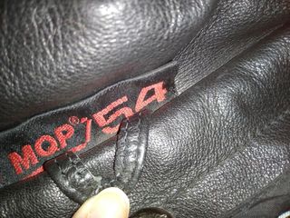 Chaqueta moto cuero flecos