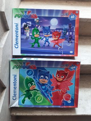 Vari Puzzle pjmasks + 10 personaggi