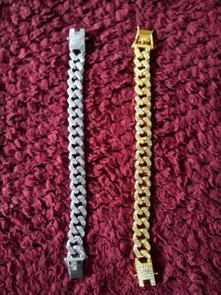 2 pulseras cubanas