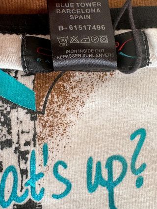 camiseta Custo Barcelona nueva con etiquetas