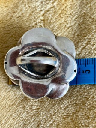 Sortija plata grande