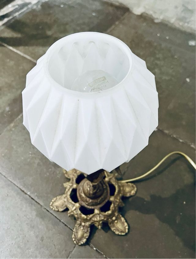 Coppia di lampade Art Deco vintage