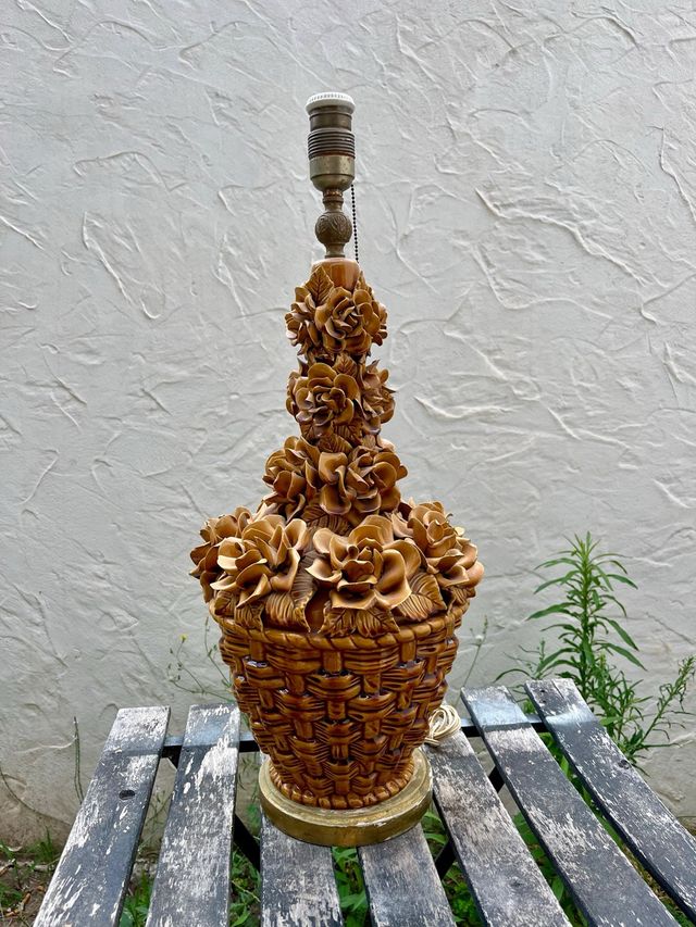 Lampada da tavolo Manises in ceramica anni '60