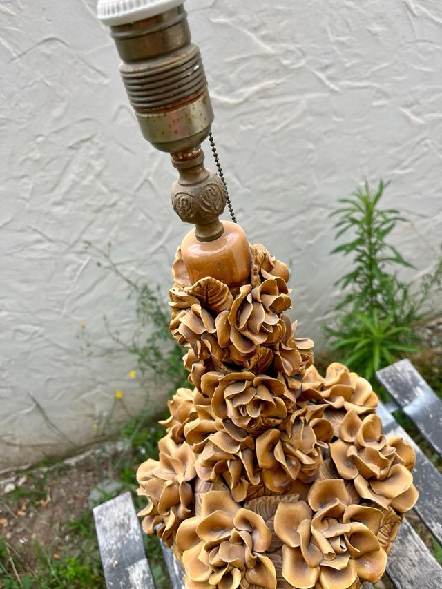 Lampada da tavolo Manises in ceramica anni '60