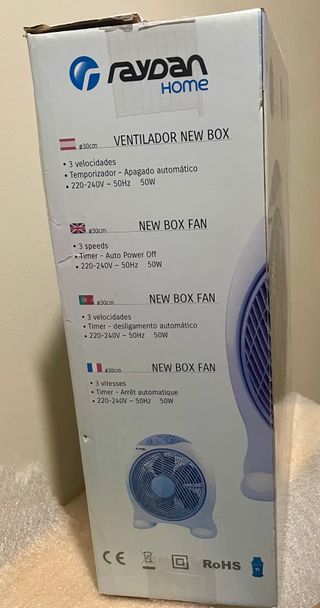 Ventilador portatil electrico