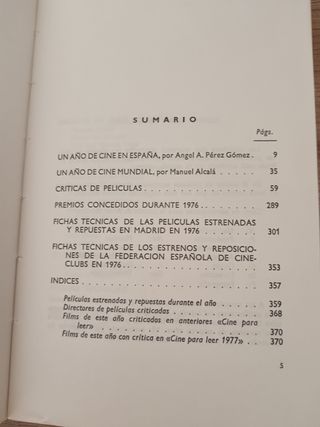 Cine para leer 1976