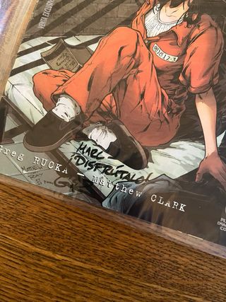 Cómic Felon Número 1 FIRMADO