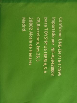 Cuna plegable de viaje