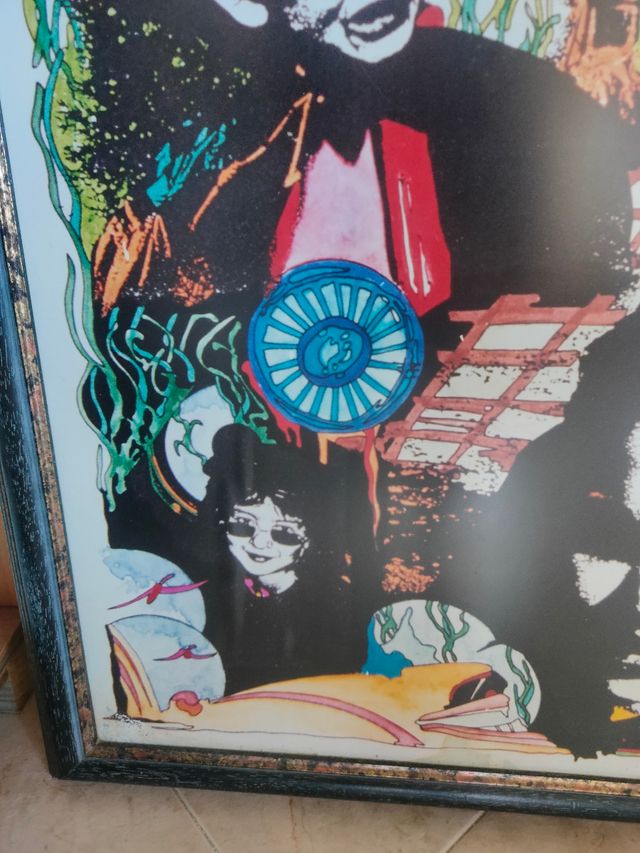 Pop Art,Punk collage,gran cuadro estética punk