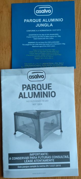 Parque de Aluminio Jungla - Bebé