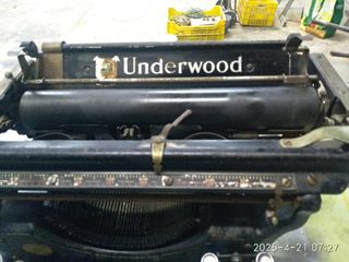 Maquina de escribir Underwood