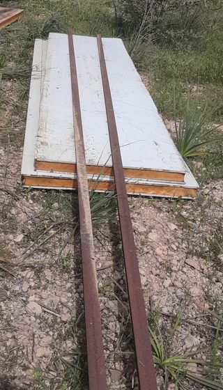 Pletinas de hierro de 6mx6cmx2cm