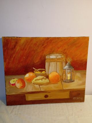Cuadro pintura oleo