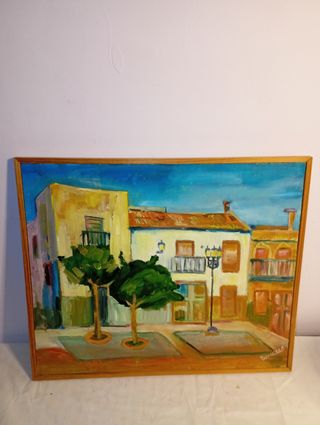 Cuadro pintura oleo