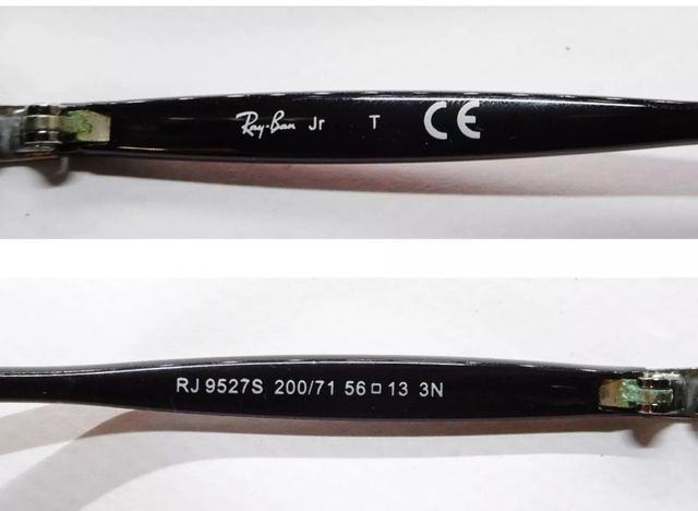 occhiali Ray-ban RJ9527 aviator 56 junior bambino