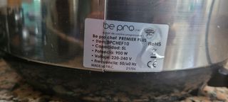 Robot Cocina Be Pro Chef Avant