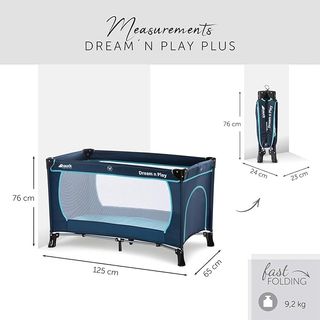 cuna viaje HAUCK Modelo "Dream n Play Plus" NUEVA!